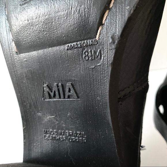 90’s Vintage Deadstock block heel leather shoe NEW - Picture 8 of 15